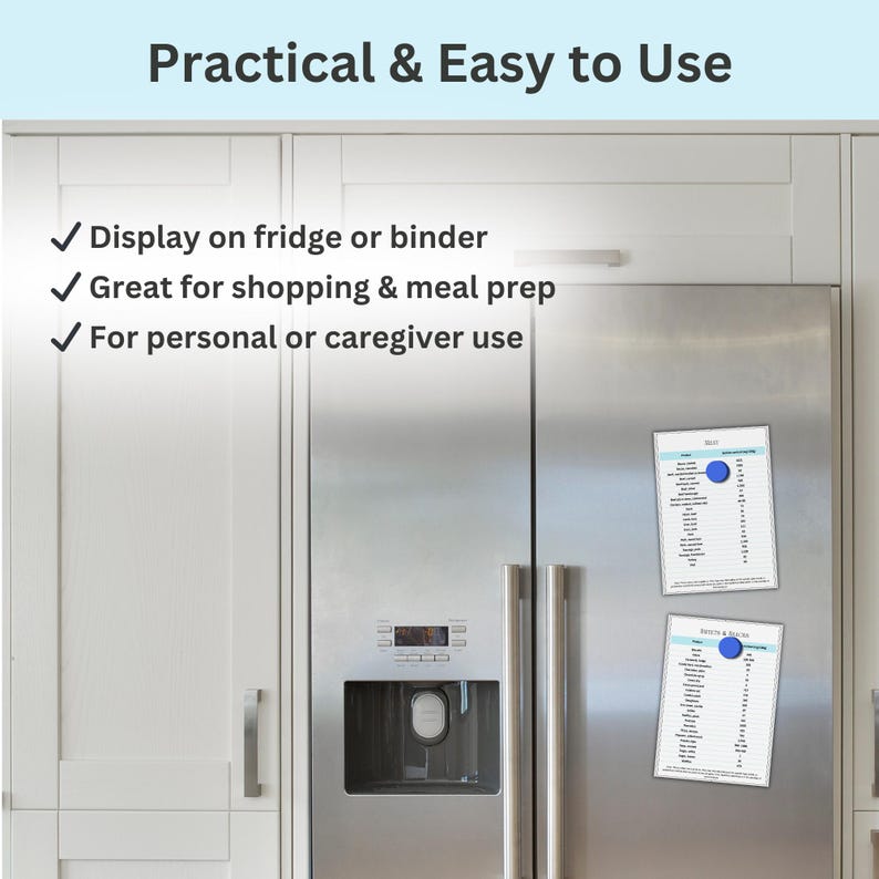 Printable sodium chart PDF featuring beverages, dairy, grains, and seafood, designed for health-conscious individuals.