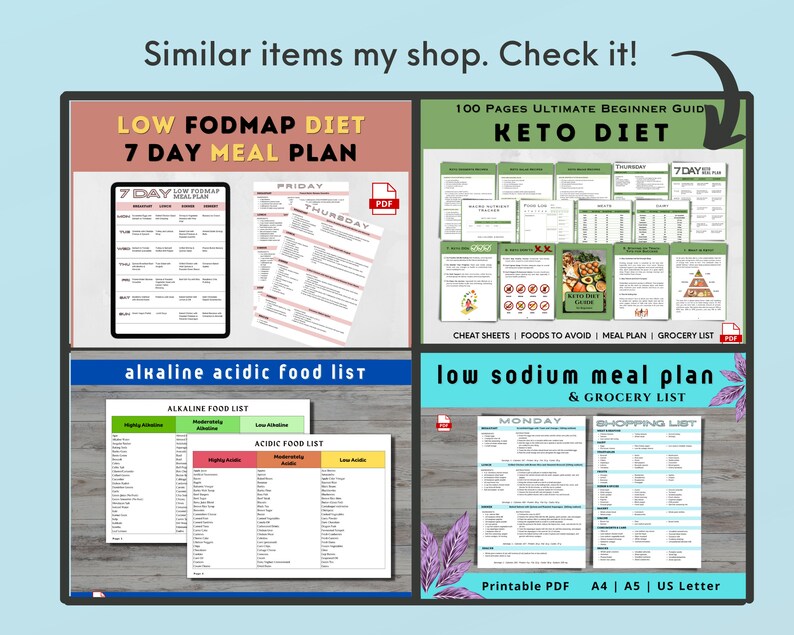Mediterranean Food List, Mediterranean Diet, Printable Food List to ...