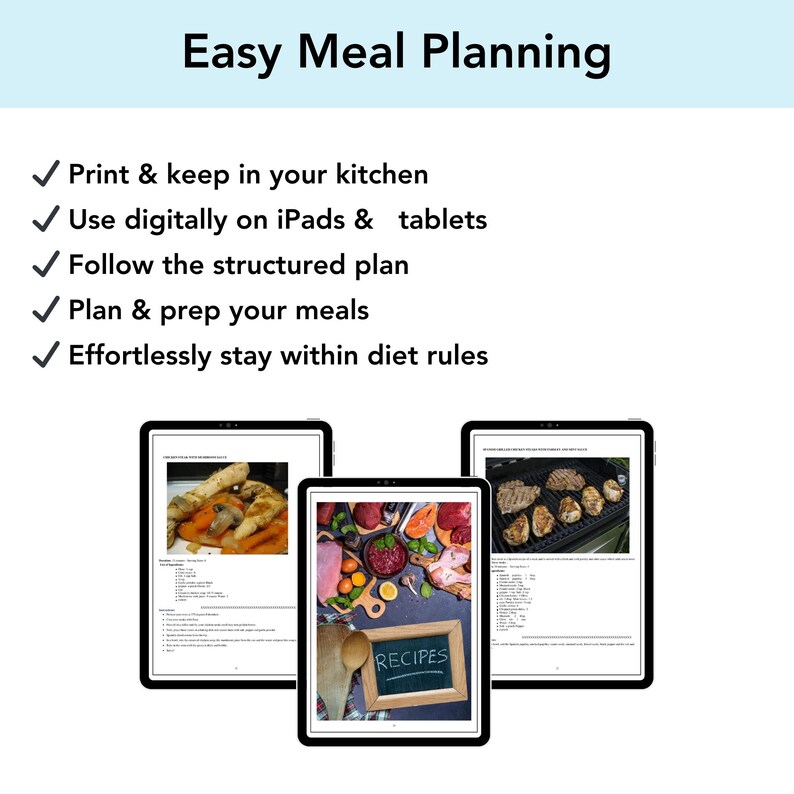 Carnivore Diet Meal Plan 28 Day Carnivore Diet Plan 4 week High Protein Diet Meat Only Recipes Beginner Guide Meal Prep Printable PDF image 8