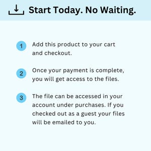 Start today no waiting slide for Health Heaven 800 calorie meal plan confirming instant PDF download accessible immediately after purchase on any device