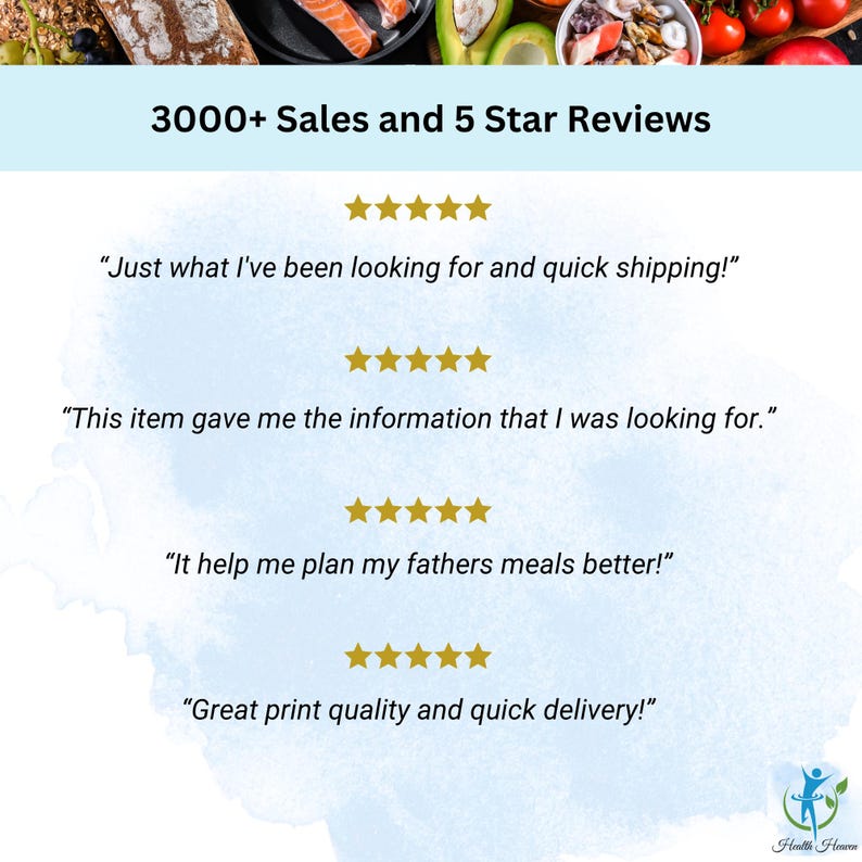instant digital planner for kidney diet
