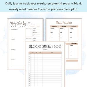 Easy to follow diabetic food chart with what to eat and what to avoid, ideal gift for loved ones managing diabetes