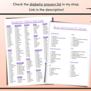 Printable Glycemic Index Food Chart, Low GI Food List, High Glycemic Foods List to Avoid ...