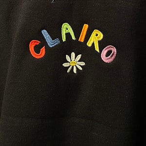 Clairo Crewneck (black)