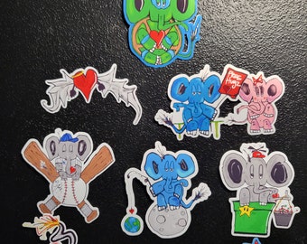 Funky Theme Sticker Pack!