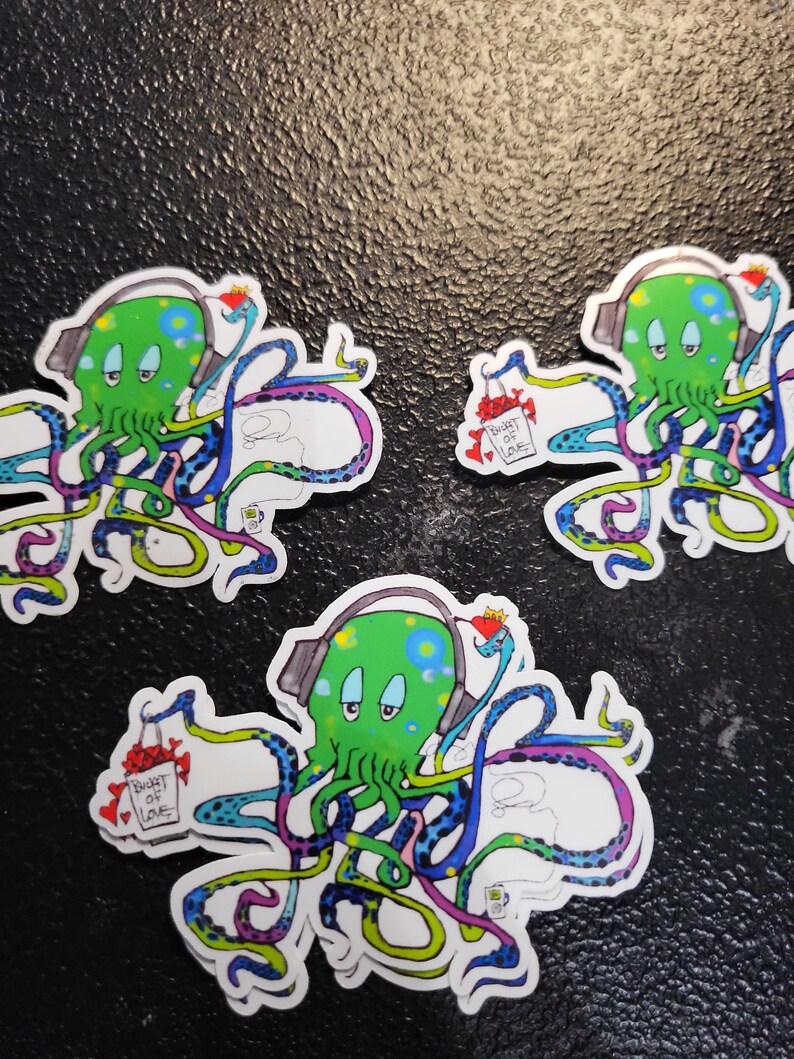 Sticker Examples Funky Funky Sticker Pack Design - Etsy
