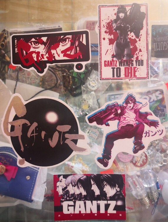 Anime Gantz Set Stationery Set 11pz Posters Stickers Etsy