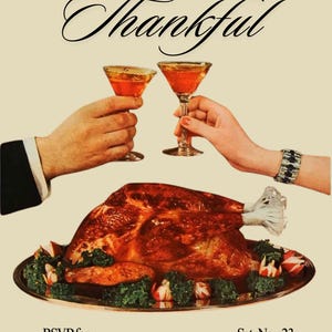 Thanksgiving/Friendsgiving Invite Template