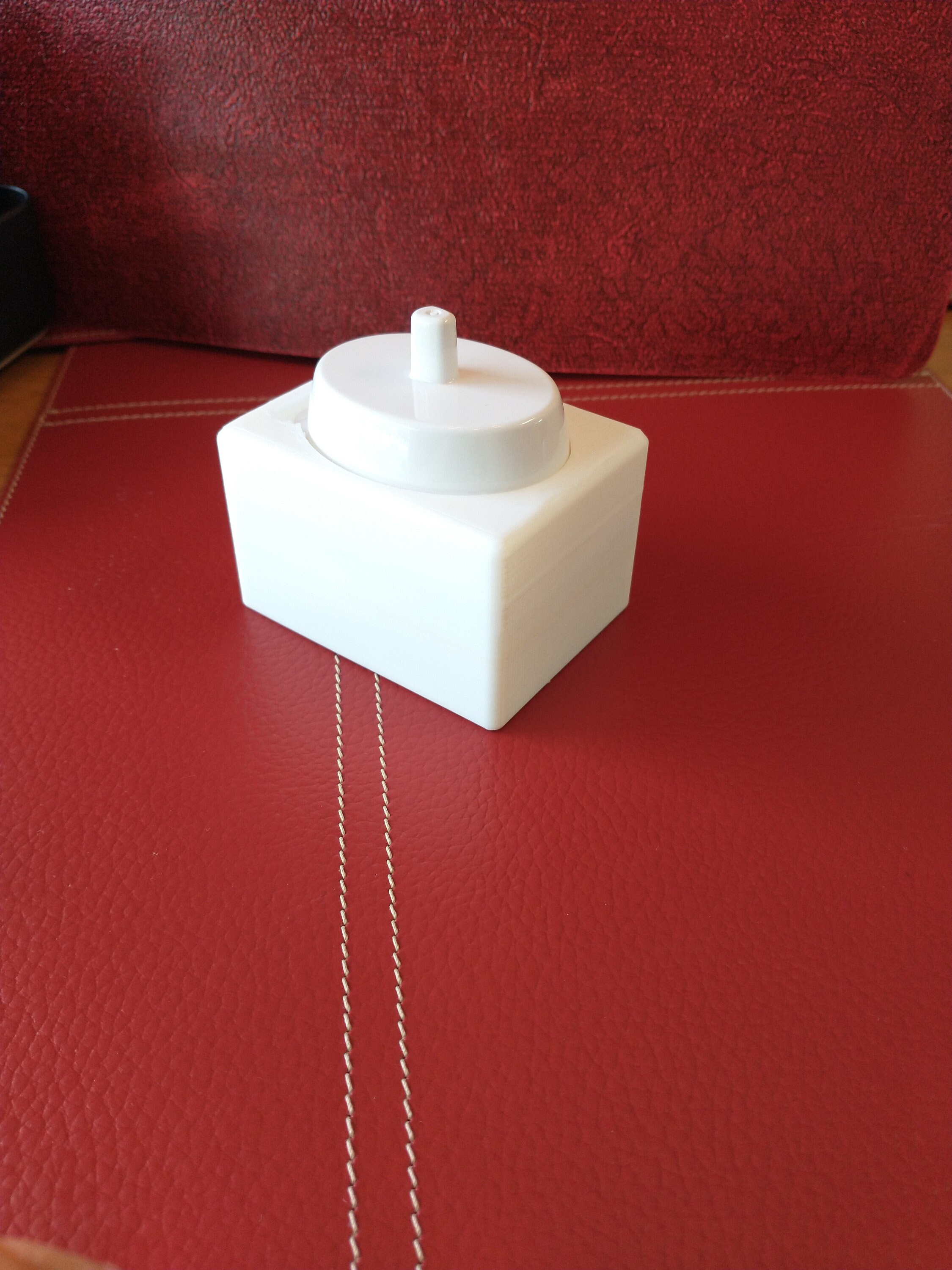 Braun Oral B Electric Toothbrush Charger Holder, Mounts to Outlet Cover