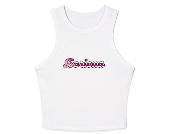 Puerto Rican Pride Tank Top: Boricua Racerback Shirt