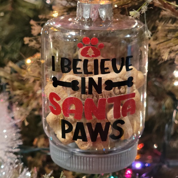 Santa Paws Dog Treat Dog Ornament