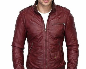 jacket maroon colour