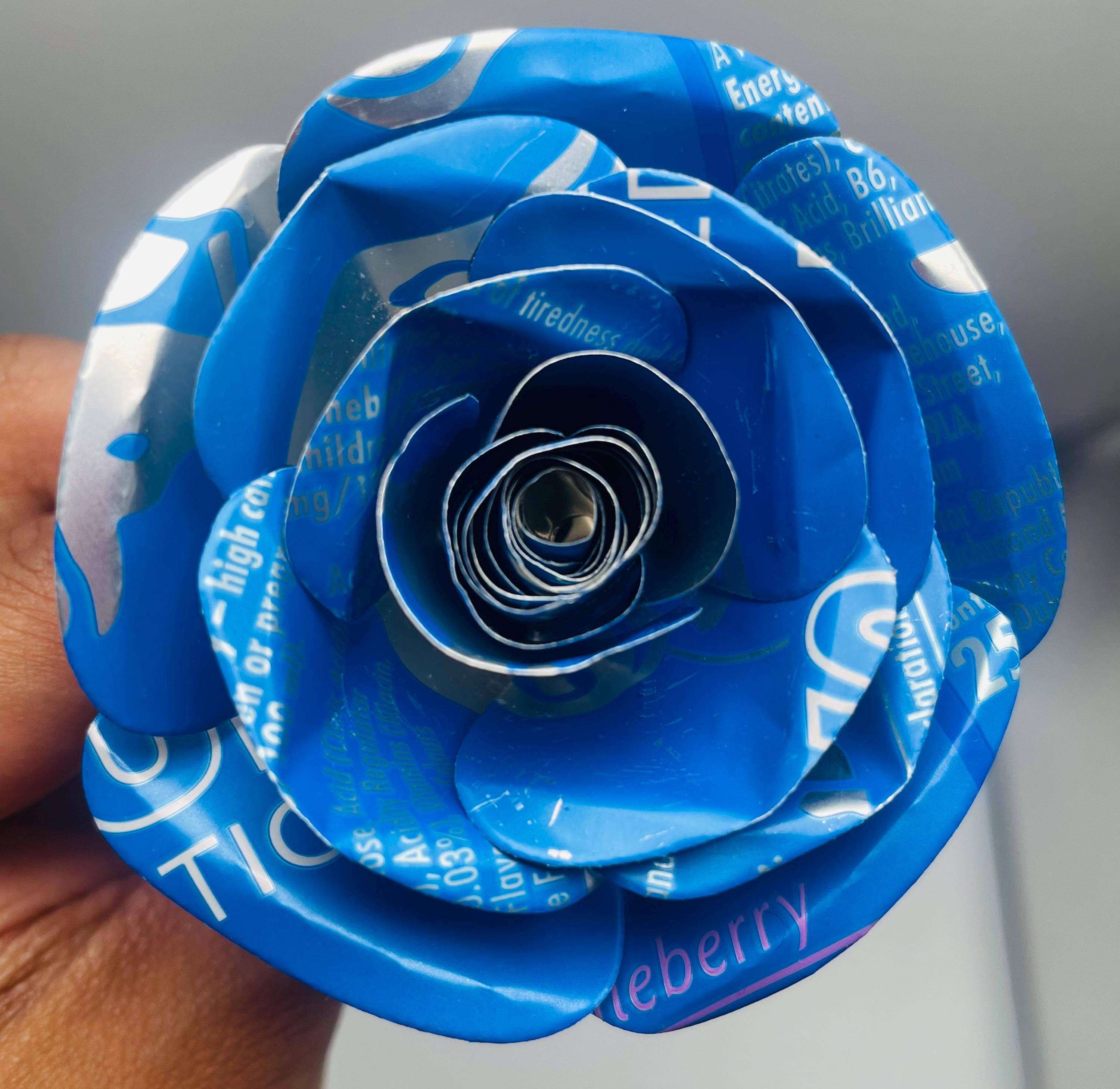 Red Bull Juneberry Recycled Aluminum Can Rose