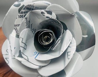 Red Bull Coconut & Berry Recycled Aluminum Can Rose