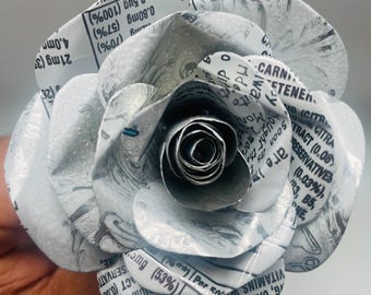 White Mnstr Juice Recycled Aluminum Can Rose