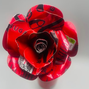Coca Cola Zero Recycled Aluminum Can Rose