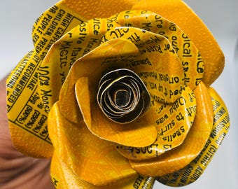 Yellow Mnstr Juice Recycled Aluminum Can Rose