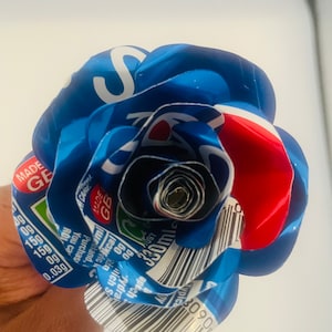 Pepsi Recycled Aluminum Can Rose