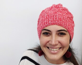 Adult Knit Hat, Knit Hat For Women, Winter Beanie, Mother's Day Gift