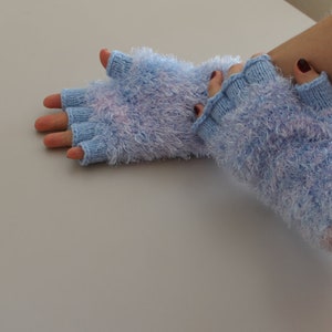 Warm Fingerless Gloves for Woman, Hand Knit Fingerless Gloves, Women Fingerless Mittes for Woman, Valentine&#39;s Day Gift