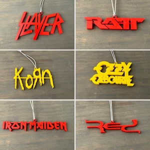 Band Logo Ornaments
