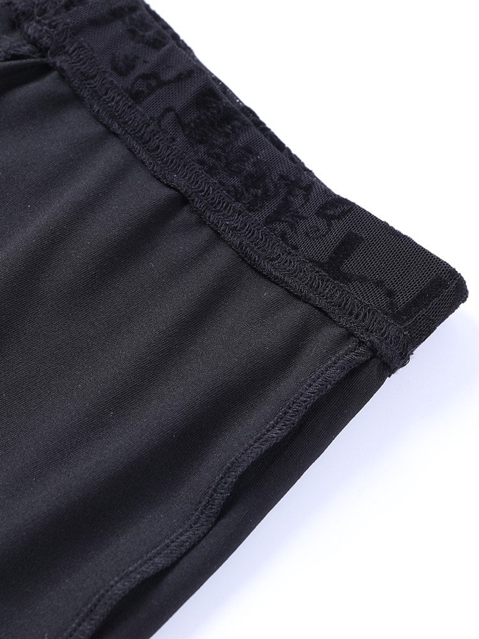 Black High Waist Gothic Flare Lace Pant - Etsy