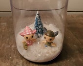 Animal Crossing Boy and Girl Figure Ornament