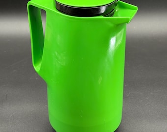 Vintage 1970s insulated thermos carafe designed by Dr. Zimmermann and manufactured in West Germany