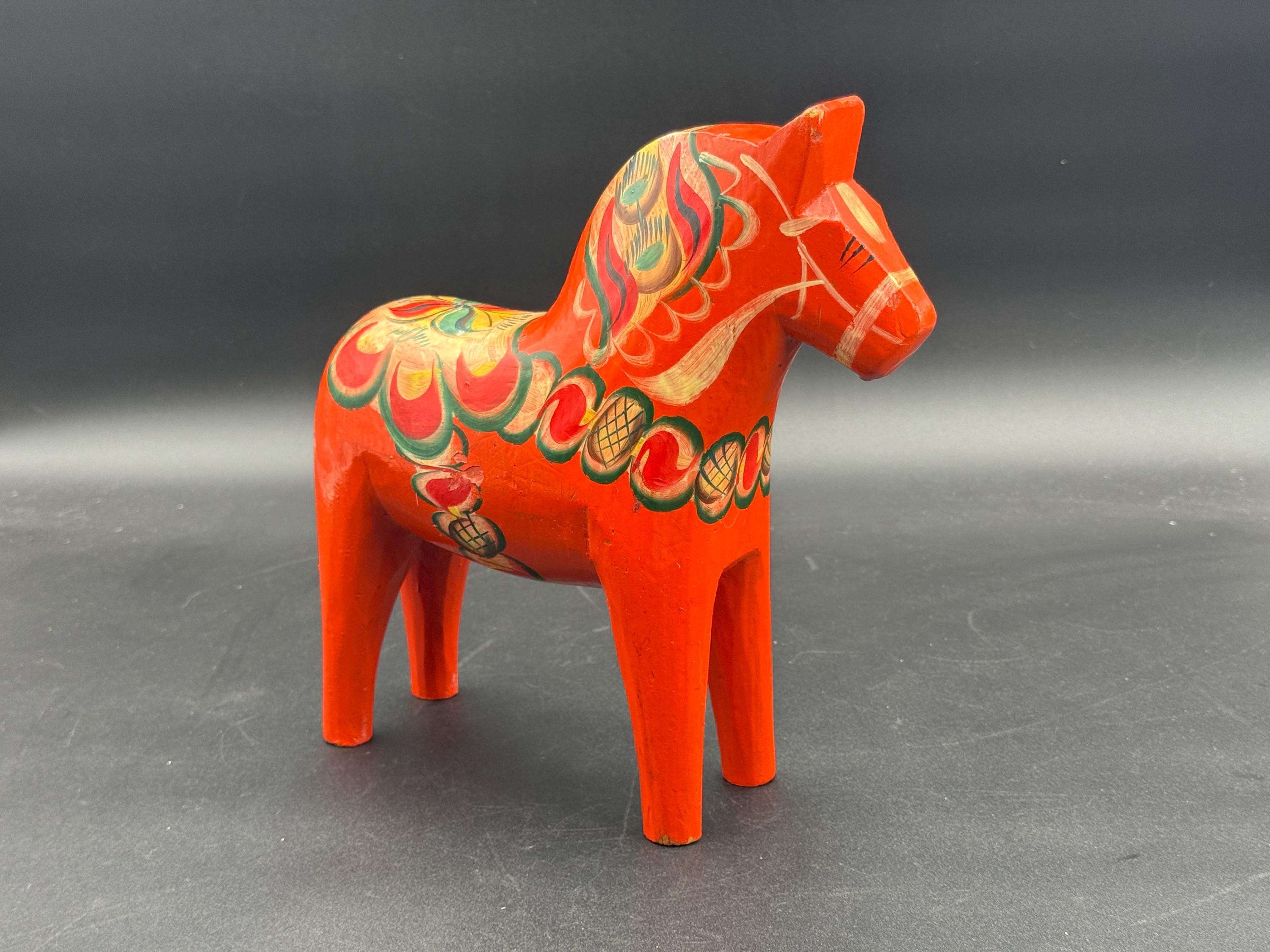Nils Olsson Vintage Dala Horse - Etsy