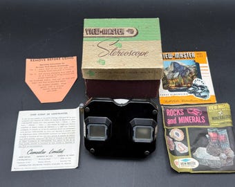 Vintage Sawyer's View-Master stereoscope in original box