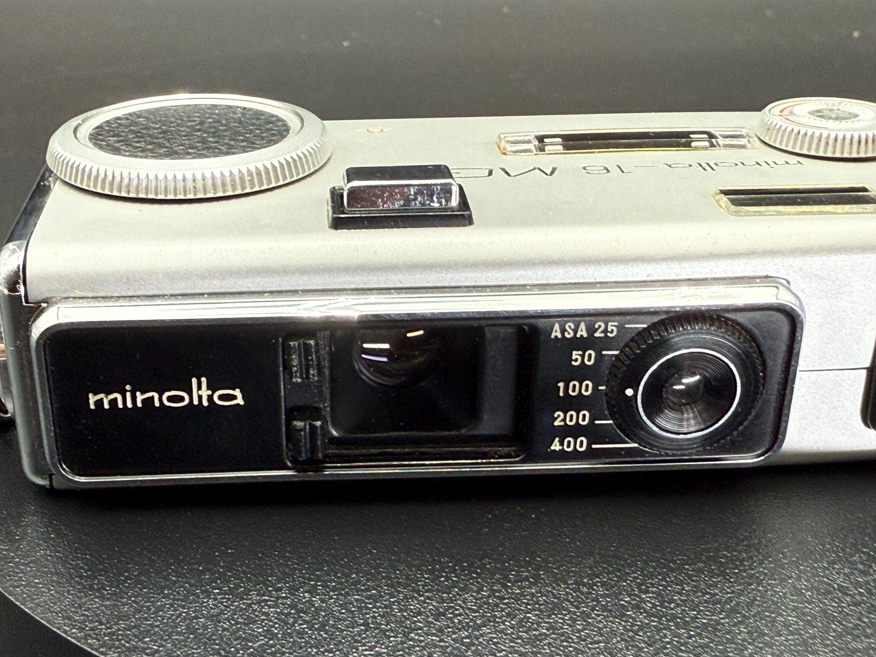Appareil Photo Argentique Minolta-16 – Subminiature 16mm – Vintage – Jamais Utilisé