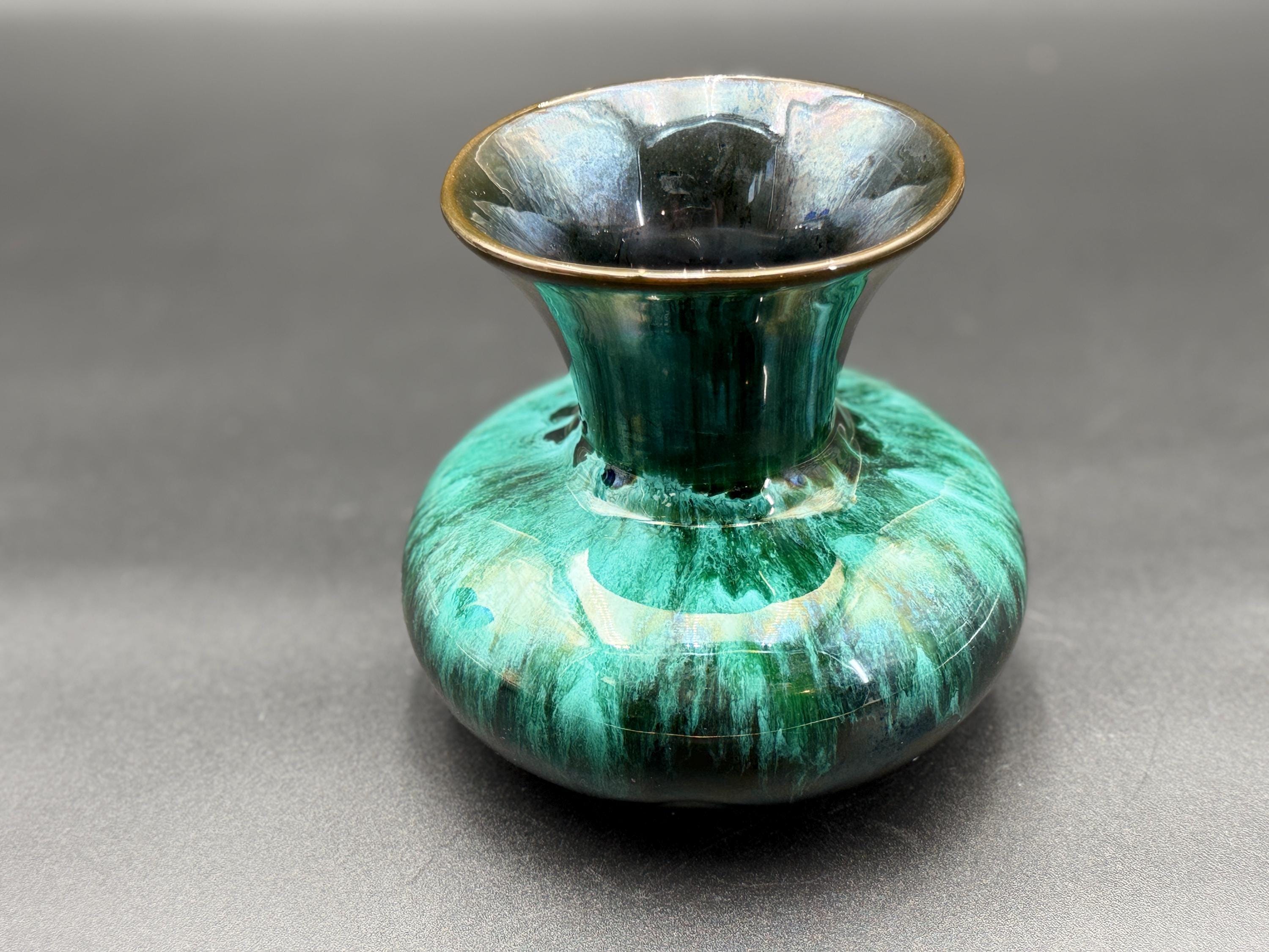 Blue mountain vase - Etsy 日本