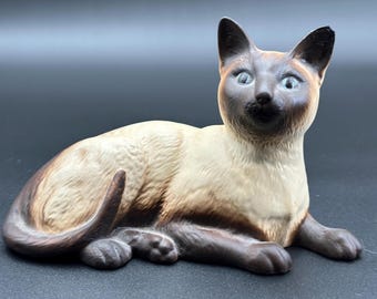 ジョン・ベスウィック陶器のシャム猫 - Etsy 日本