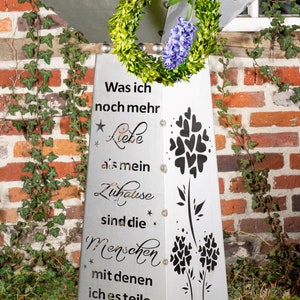 Dekosäule "Liebe" 75 cm