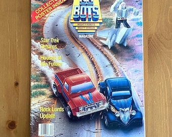 GoBots Winter 1987 Magazine Transformers Kids Toys Collectible Tonka