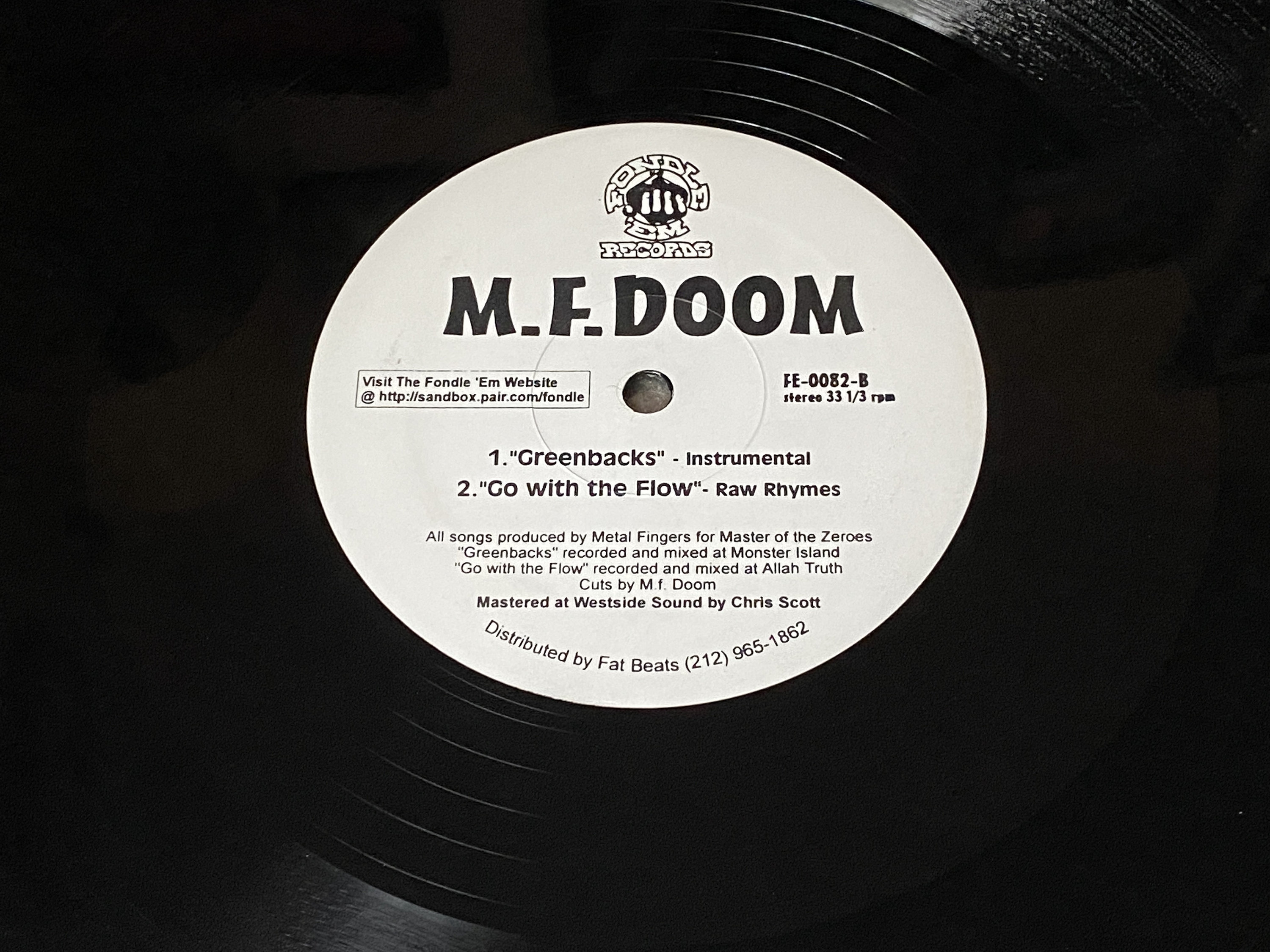 O Flow de MF Doom. Começar a falar de MF Doom é muito…