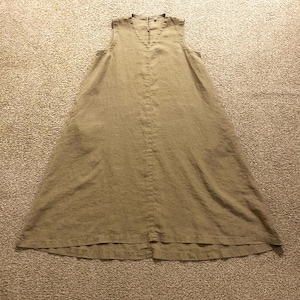 Muji Linen Dress - Etsy