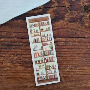 Bookshelf Bookmark Coziness Rocking Chair Bookshelves Gift Birthday