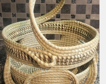 Designer Basket with Swivel handle