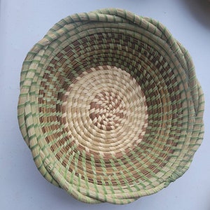 Medium Deep African Brade Basket