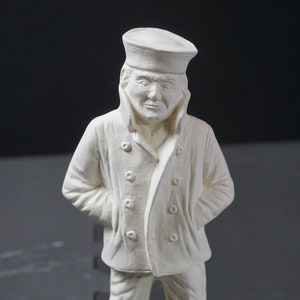 Unpainted Ceramic Bisque, Sailor