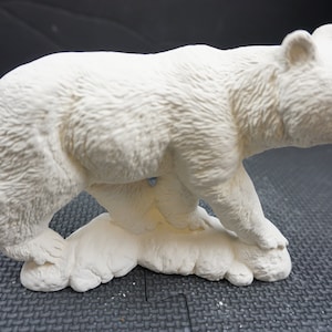 Unpainted Ceramic Bisque, Bear