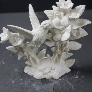 Unpainted Ceramic Bisque, Hummingbird