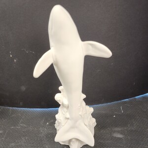 Unpainted Ceramic Bisque, Orca Whale