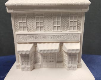 Unpainted Ceramic Bisque, Five and Dime Store