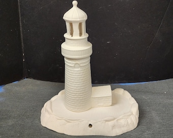 Unpainted Ceramic Bisque, Erie Lighthouse