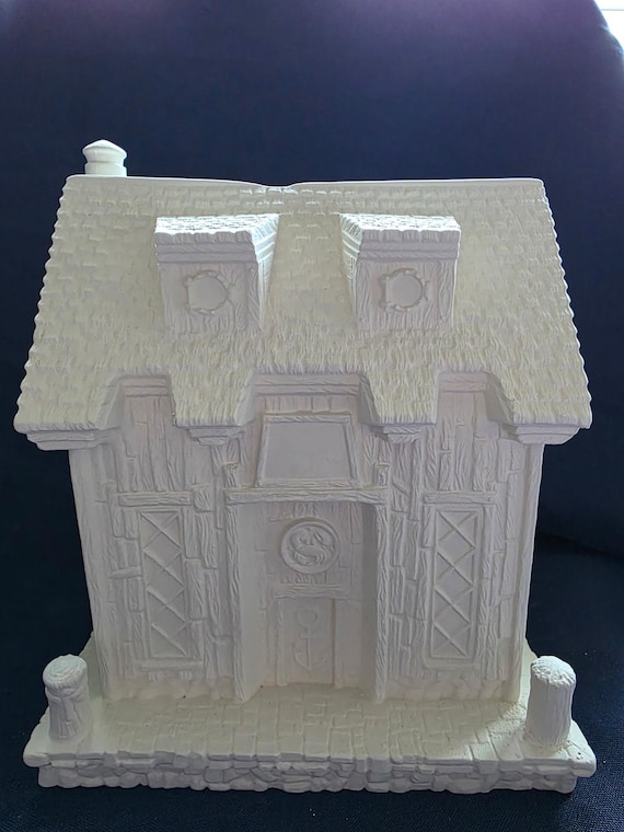 Unpainted Ceramic Bisque, Seaside Village- Seaford Restaurant