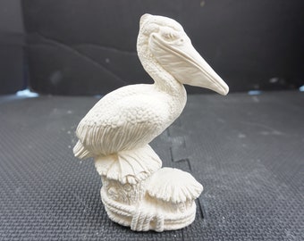 Unpainted Ceramic Bisque, Pelican (small)