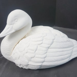 Unpainted Ceramic Bisque, Goose 1