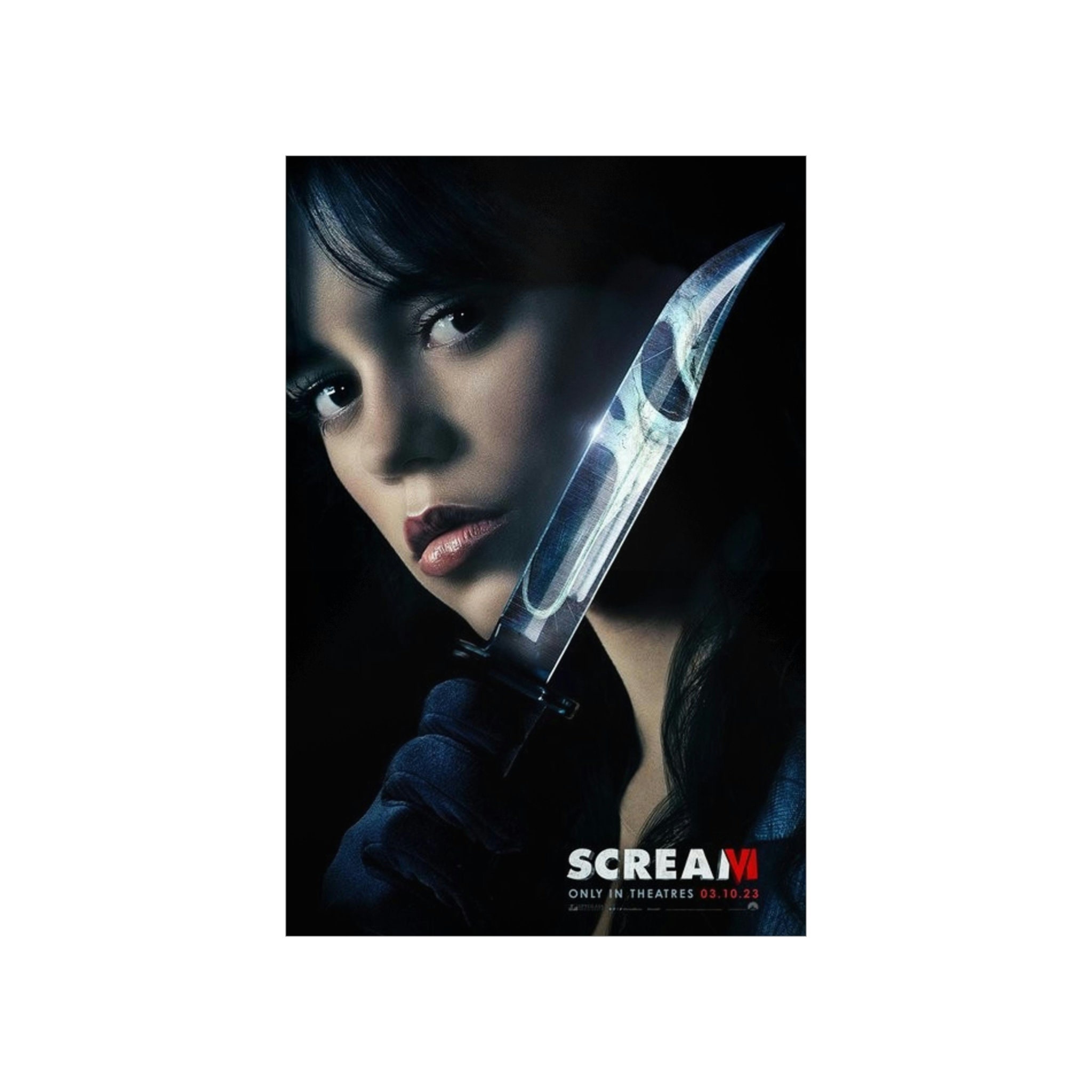Scream Vi Movie Poster Jenna Ortega